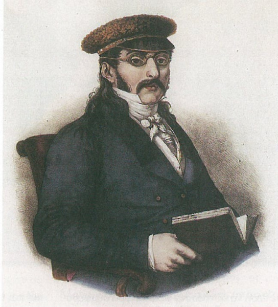 Αλέξανδρος Μαυροκορδάτος (1791-1865). Επιζωγραφισμένη λιθογραφία