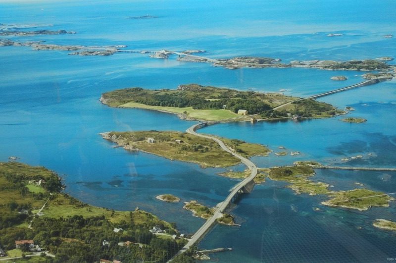 Διαδρομή πάνω στα νησάκια της νορβηγικής ακτής